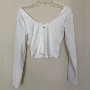 Lululemon Athletica White Align Crop Top 6